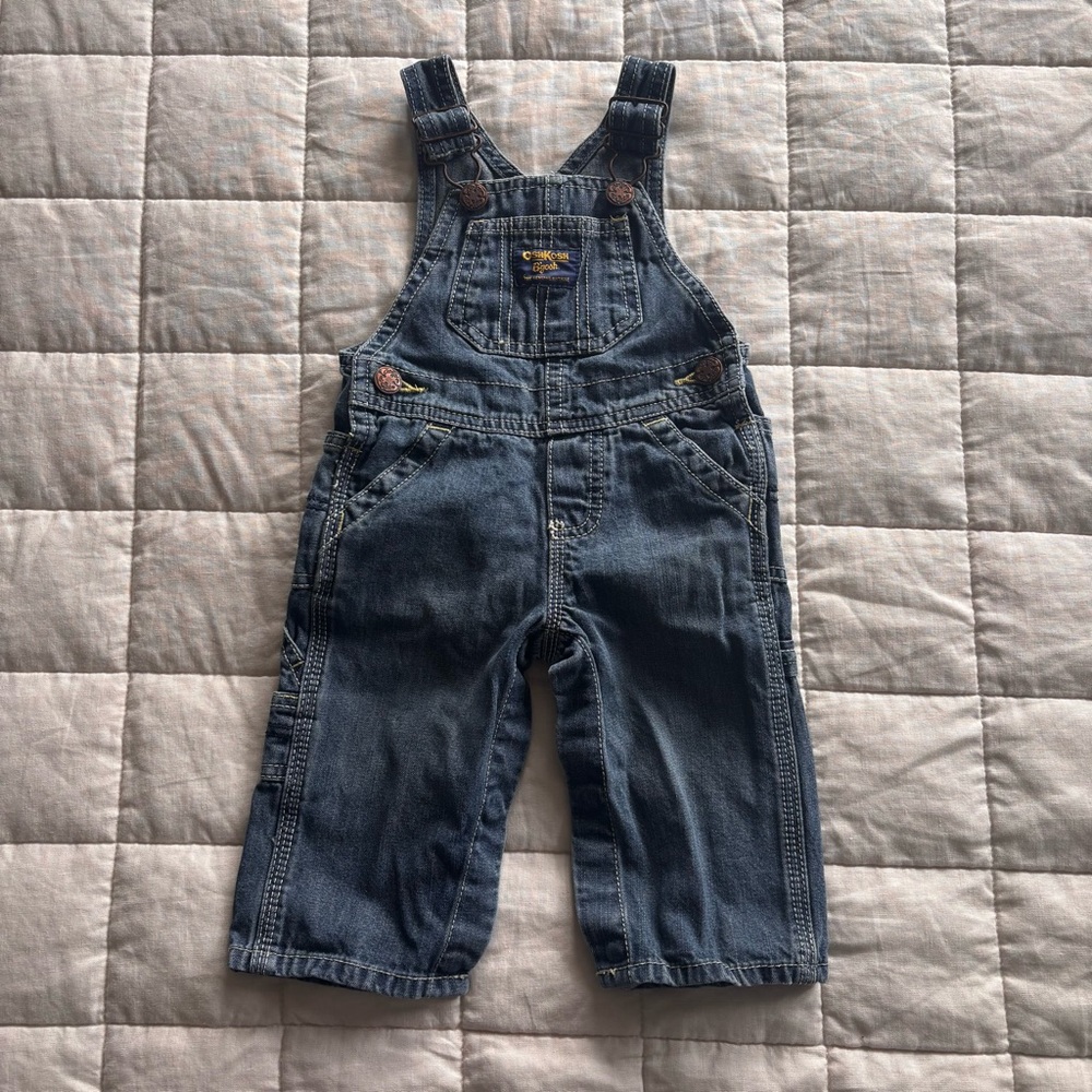 OshKosh B'gosh Denim Blue Kids Overalls